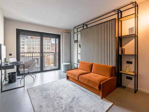 YUMA Apartments Leipzig Berliner Straße : photo 3 de la chambre appartement avec balcon