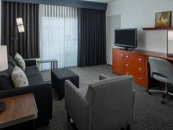 Courtyard by Marriott Memphis East/Park Avenue : photo 7 de la chambre suite lit king-size avec vue sur la cour