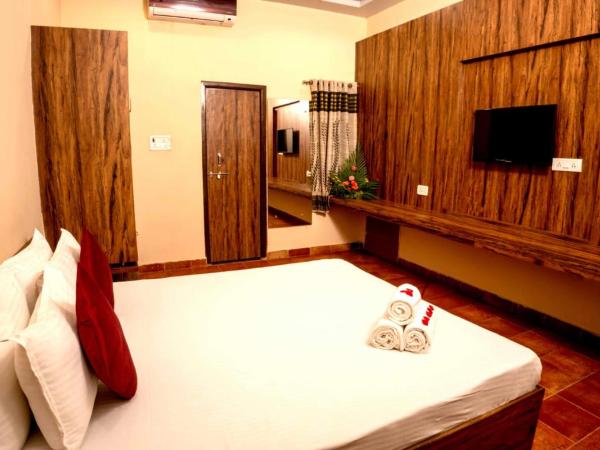 Farm Stay Resort - Shamirpet, Hyderabad : photo 4 de la chambre chambre lit king-size deluxe