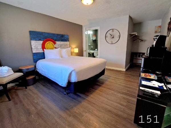 Buffalo Lodge Bicycle Resort - Amazing access to local trails & the Garden : photo 9 de la chambre chambre supérieure lit queen-size