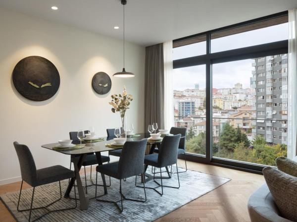 Marriott Executive Apartments Istanbul Fulya : photo 5 de la chambre appartement 3 chambres avec balcon - vue sur ville