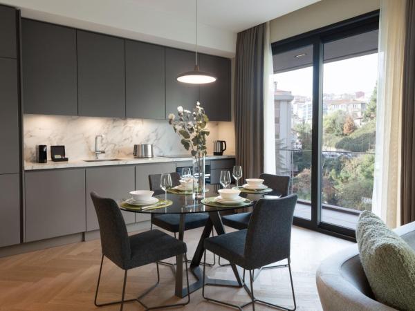 Marriott Executive Apartments Istanbul Fulya : photo 5 de la chambre appartement 1 chambre deluxe avec accès au jardin ou terrasse - vue sur ville