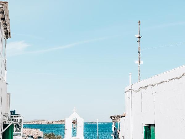 Alana Mykonos : photo 6 de la chambre chambre cosy - vue partielle sur mer