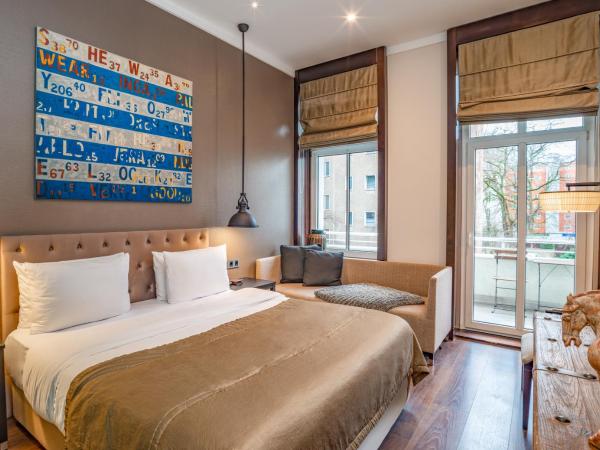 Quentin Design Hotel Berlin : photo 1 de la chambre chambre double deluxe avec balcon