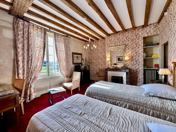 Chateau des Arpentis : photo 4 de la chambre chambre lits jumeaux