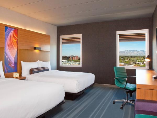 Aloft Tucson University : photo 1 de la chambre chambre standard avec 2 lits queen-size