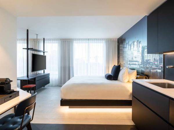 Residence Inn Ghent by Marriott : photo 1 de la chambre studio lit king-size deluxe avec canapé-lit