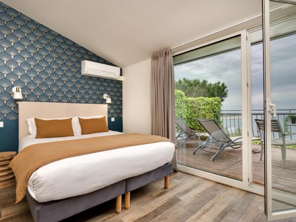 Hôtel & Spa Les Mouettes : photo 3 de la chambre chambre double - vue sur mer