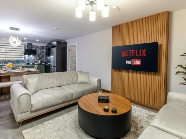 Baymari Suites Design Florya : photo 2 de la chambre economy two bedroom apartment - basement floor