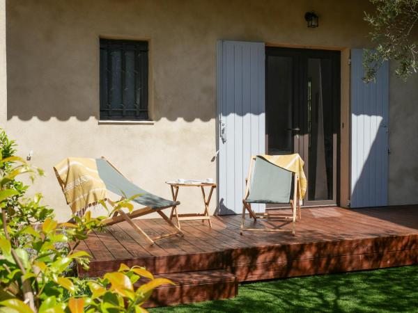 Maison d'Hôtes L'Espigoulié : photo 7 de la chambre chambre double avec patio