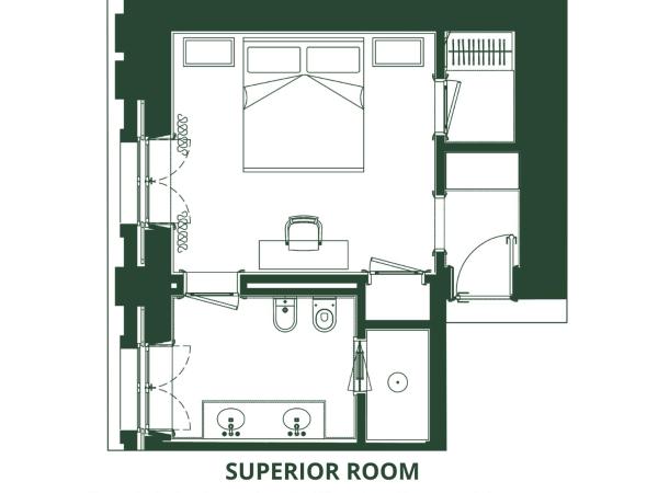 Casa Cipriani Milano : photo 5 de la chambre chambre lit king-size supérieure