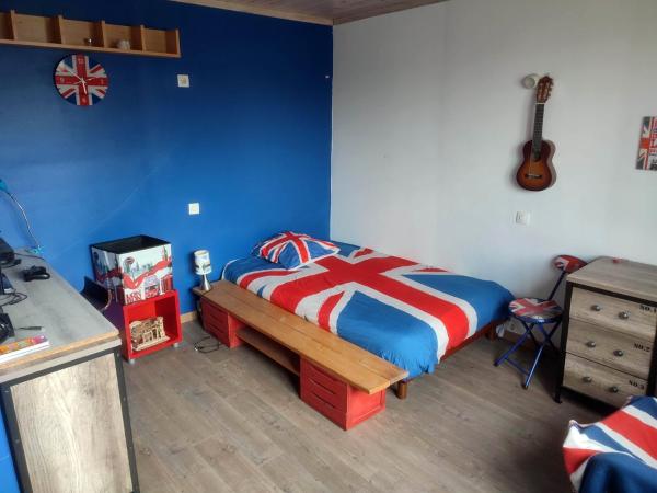 Rouen : photo 2 de la chambre chambre double - vue sur jardin