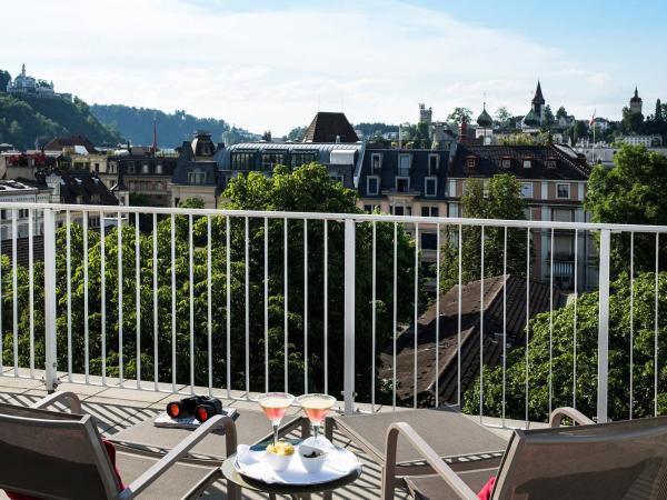 The Hotel Lucerne, Autograph Collection : photo 4 de la chambre suite junior penthouse avec balcon et 1 lit king-size