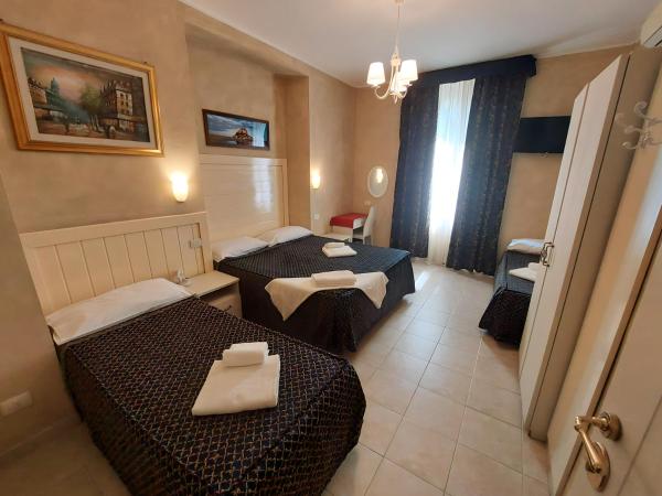 Hotel Aurelia Milano Centrale : photo 2 de la chambre chambre quadruple confort