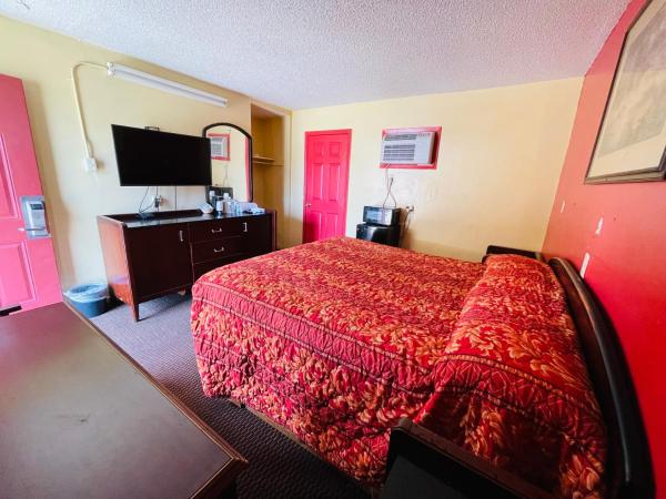 Royal Palms Motel : photo 6 de la chambre chambre lit king-size deluxe