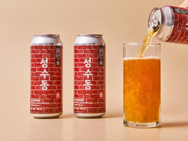 Hotel POCO Seongsu : photo 3 de la chambre special offer - standard double room with local brew can beer 2