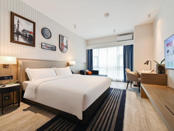 Livetour Hotel Luogang Science City Guangzhou : photo 1 de la chambre chambre double deluxe