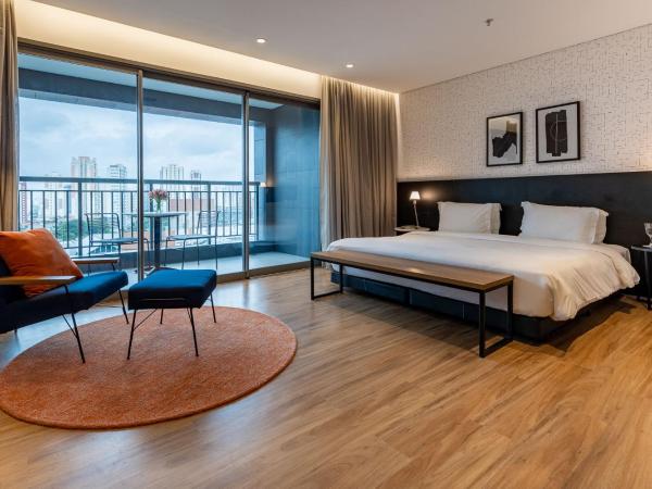 Intercity Tatuapé : photo 2 de la chambre premium pwd disability access - 1 king bed