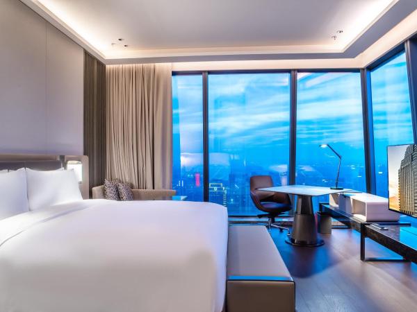 JW Marriott Hotel Xi'an : photo 1 de la chambre chambre lit king-size avec vue panoramique