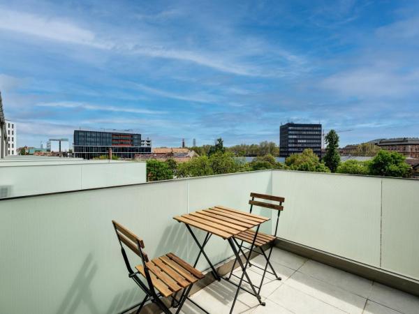 Vision Apartments Budapest : photo 7 de la chambre studio lit king-size deluxe