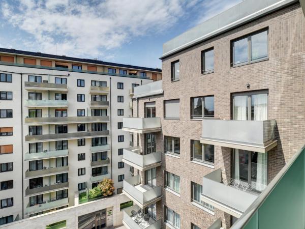 Vision Apartments Budapest : photo 10 de la chambre studio lit king-size deluxe