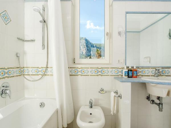 Hotel Syrene : photo 7 de la chambre chambre triple - vue sur jardin