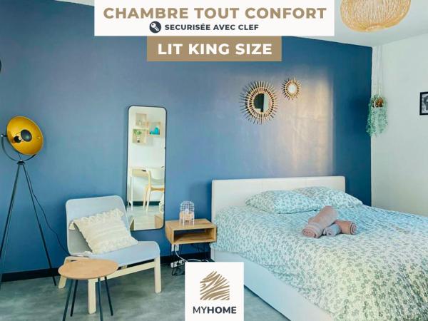 MyHome : photo 2 de la chambre chambre lit king-size