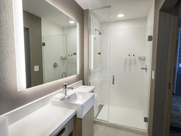 SpringHill Suites by Marriott Colorado Springs Downtown : photo 9 de la chambre suite lit king-size avec lit gigogne