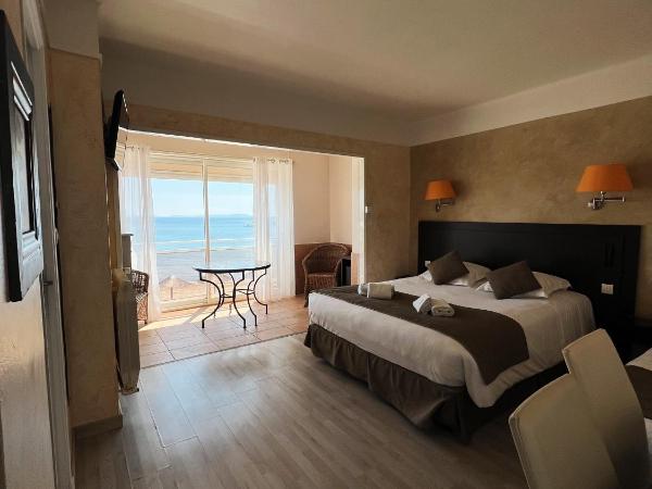 Hotel La Potiniere : photo 3 de la chambre chambre supérieure - vue sur mer