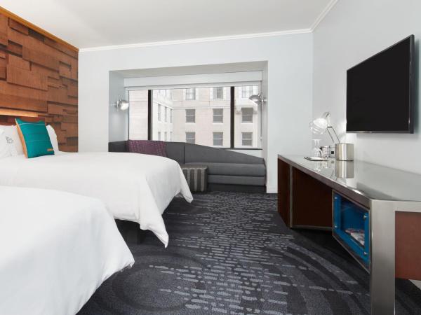 W Seattle : photo 1 de la chambre chambre wonderful avec 2 lits doubles - Étage inférieur