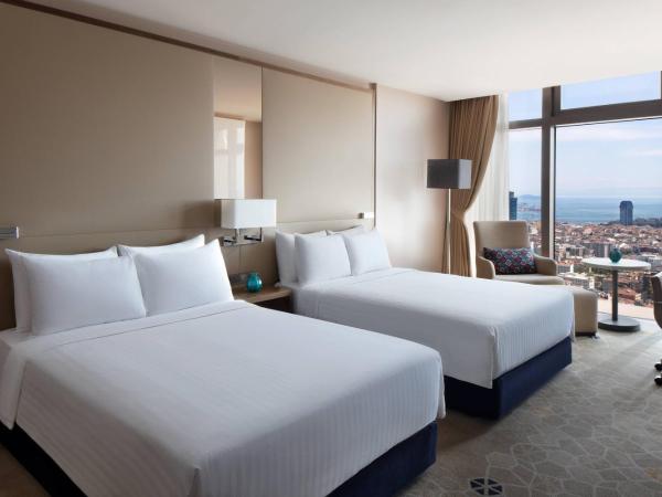 Istanbul Marriott Hotel Sisli : photo 4 de la chambre chambre lits jumeaux deluxe - vue sur mer