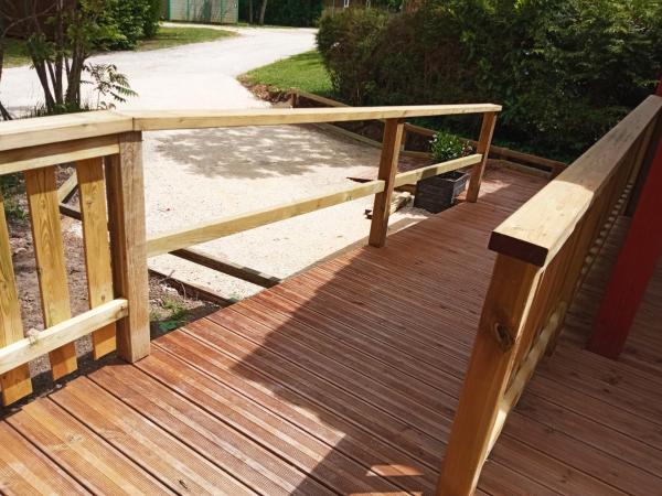 Les Chalets d'Argentouleau : photo 6 de la chambre chalet 2 chambres - accessible aux personnes à mobilité réduite