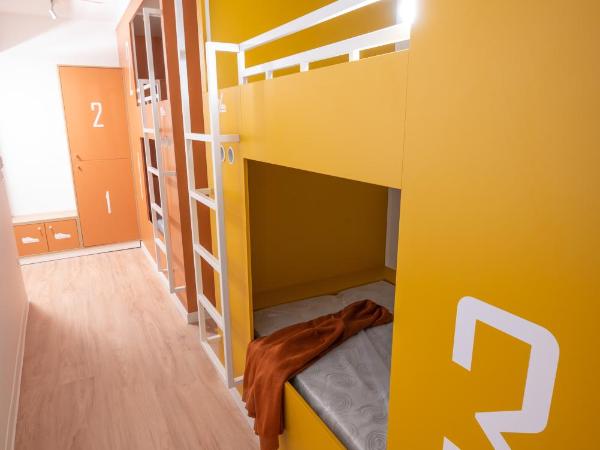 Hostel Le Hüb Toulon : photo 2 de la chambre dortoir mixte de 6 lits