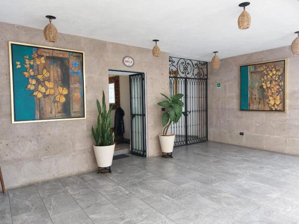 Casa Allende Morelia : photo 9 de la chambre chambre lit king-size deluxe