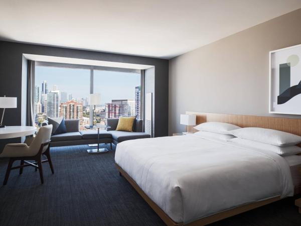 Marriott Marquis Chicago : photo 2 de la chambre chambre lit king-size - vue sur horizon