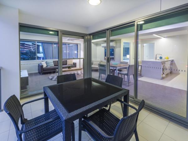 Link Portside Wharf Apartment Hotel : photo 8 de la chambre one-bedroom king or twin bed apartment