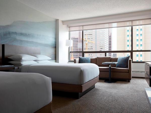 Calgary Marriott Downtown Hotel : photo 1 de la chambre chambre double avec 2 lits doubles