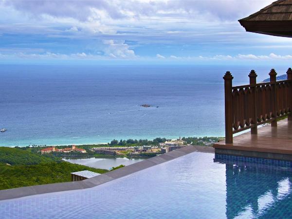 Yalong Bay Earthly Paradise Birds Nest Resort (Mountain Villas) : photo 4 de la chambre three-bedroom villa with private pool - genting cuckoo all sea view villa (only accommodate citizens of mainland china with a valid people's republic of china id card upon check-in)