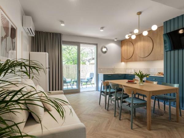 Baltic Wave Boutique Apartments with sauna and gym : photo 4 de la chambre two-bedroom superior suite with patio