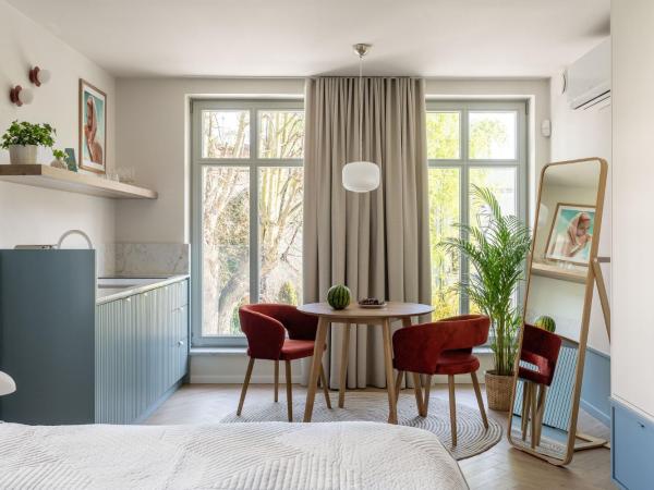Baltic Wave Boutique Apartments with sauna and gym : photo 4 de la chambre studio