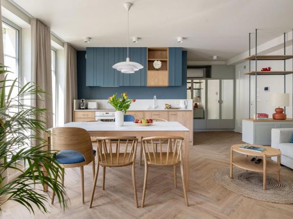 Baltic Wave Boutique Apartments with sauna and gym : photo 2 de la chambre suite lit king-size