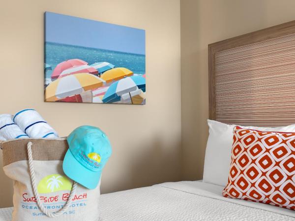 Surfside Beach Oceanfront Hotel : photo 8 de la chambre chambre lit queen-size standard - vue partielle sur océan