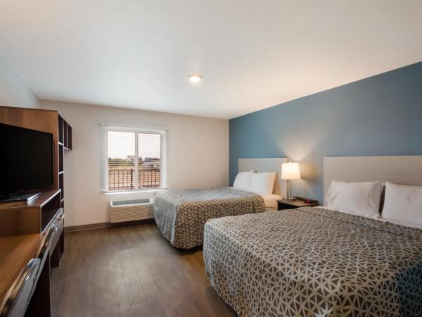WoodSpring Suites Austin Central : photo 1 de la chambre chambre avec 2 lits queen-size - non-fumeurs