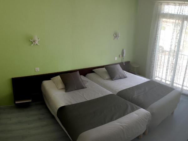 Le Pavillon Bleu Hotel Restaurant : photo 5 de la chambre chambre lits jumeaux