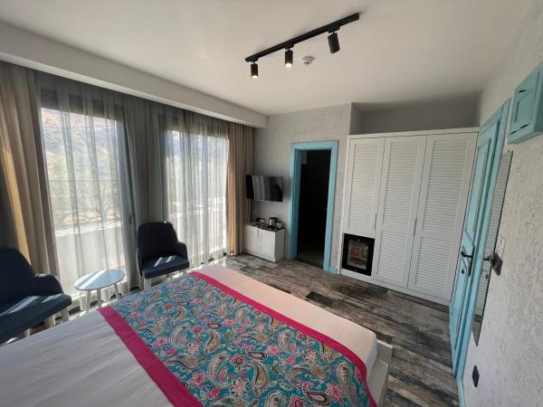 Villa Oliva Butik Hotel : photo 7 de la chambre chambre double - vue sur montagne