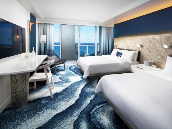 W Fort Lauderdale : photo 1 de la chambre fabulous queen room, guest room, 2 queen, oceanfront, balcony