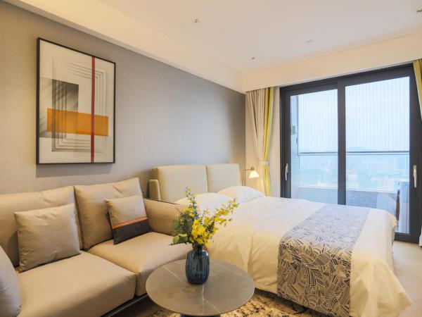 Canopy Executive Apartments - Shenzhen Futian Center : photo 3 de la chambre appartement supérieur