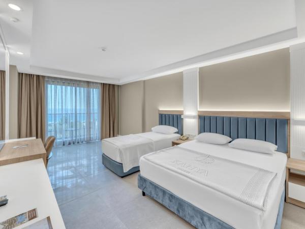 Kahya Hotel : photo 2 de la chambre chambre double - vue sur mer