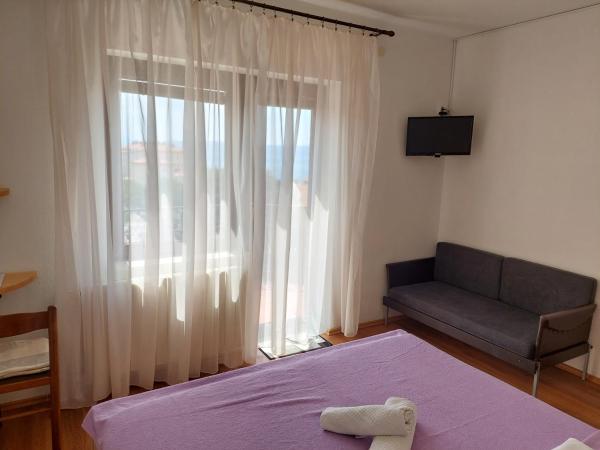 Pansion Klaudija : photo 9 de la chambre chambre double - vue sur mer