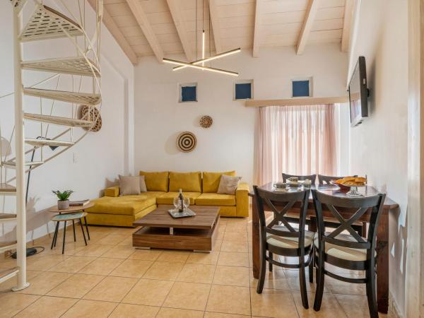 Yacinthos : photo 3 de la chambre appartement supérieur - vue sur mer